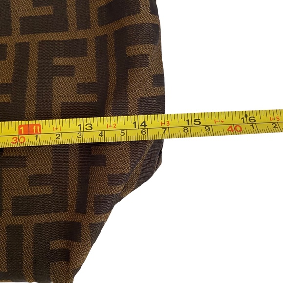 Fendi Tote Bag – Classic Zucca Logo Tote - Vintage - Authentic - Shopper Tote - Picture 15 of 15